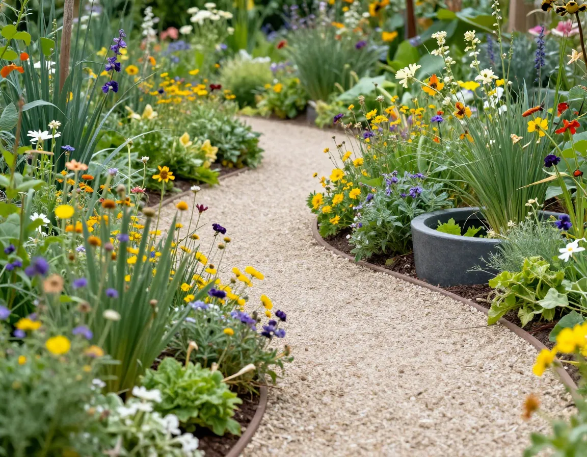 Complete native garden design with full landscape planning